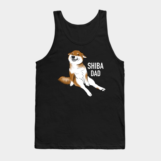 Shiba Inu Dad, Shiba Dad, Shiba Lovers Tank Top by sockdogs